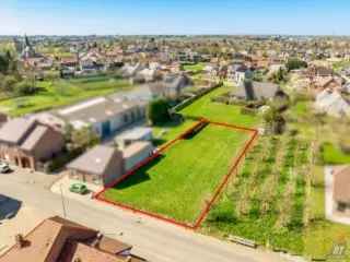 Bouwgrond Brustem - Rustige locatie - Open Bebouwing