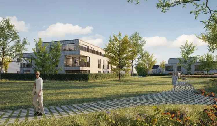 Nieuwbouw gelijkvloersappartement te koop in Varsenare