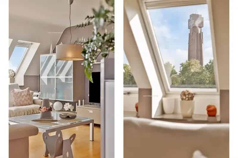 Penthouse te koop Diksmuide 2 slaapkamers ruim terras