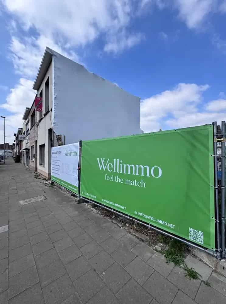 Bouwgrond te huur te Deurne - 252m² met vergunning