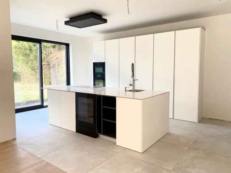 Moderne Grote Nieuwbouwvilla Zuidgerichte Tuin