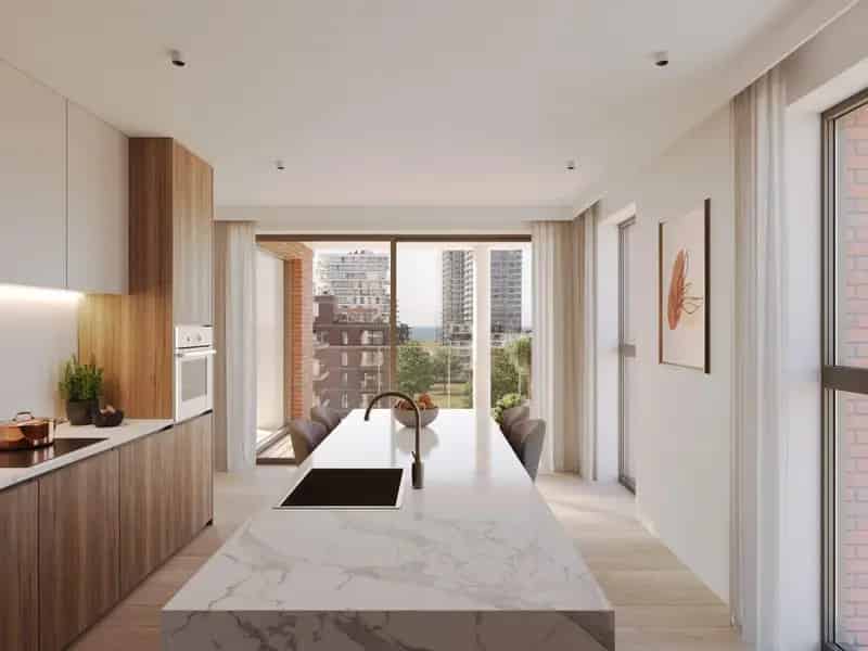 Duplex 2 slaapkamers Oostende - Luxe appartement met parkzicht