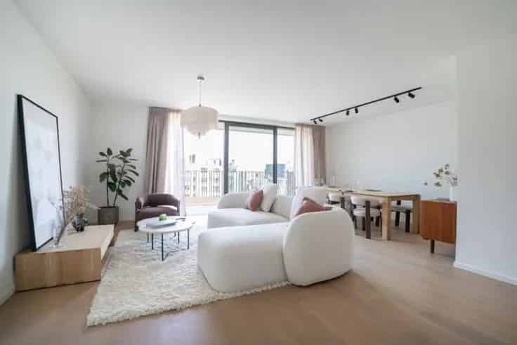 Appartement te koop Brussel Montgomery 2 slaapkamers nieuwbouw terrassen