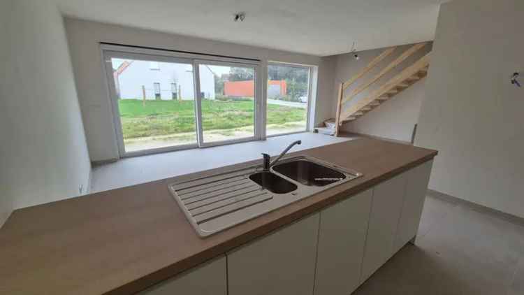 Nieuwbouw rijwoning te koop in Ledegem