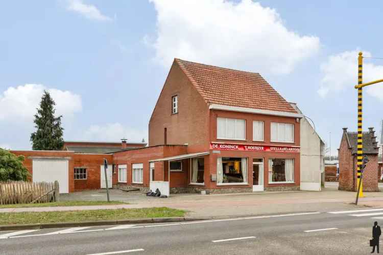 Kopen handelshuis in het centrum met volledig aanbod