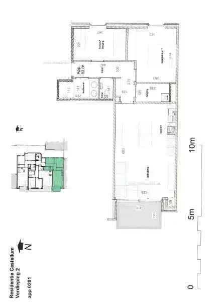 Nieuwbouw appartement te koop in Castellum 0201 De Panne