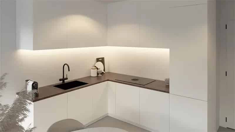 Nieuwbouw Appartement te Koop Groot-Vorst 1 Slaapkamer Tuin Terras