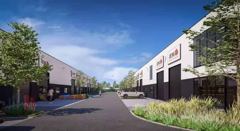 Nieuwbouw KMO Unit 216m2 te Koop Lot