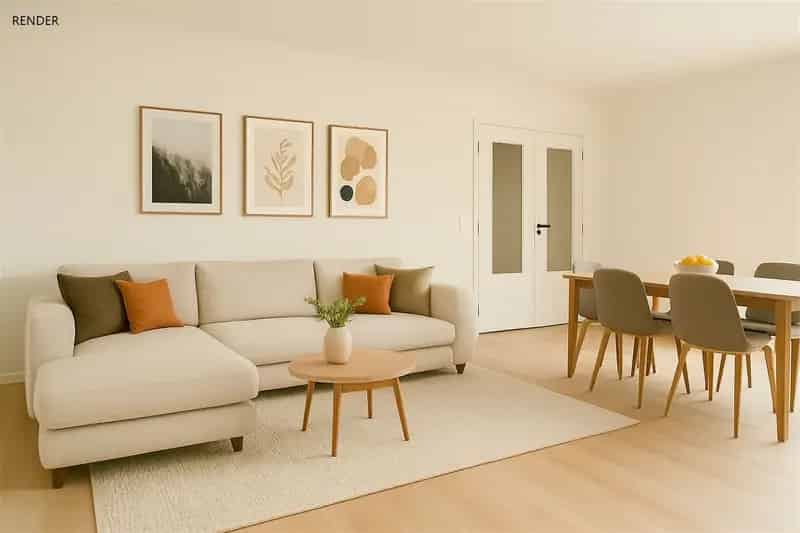 Appartement te huur 3 slaapkamers gerenoveerd terras garage