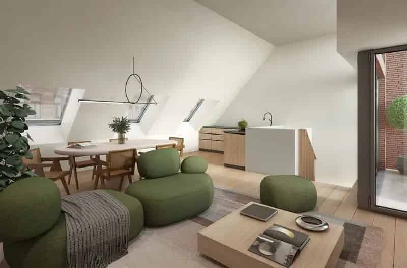 Duplex Penthouse Mechelen Centrum Uitzicht Dijle
