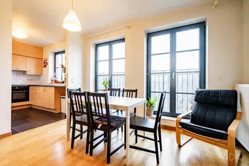 Appartement te huur Brussel Dansaert 2 slaapkamers 74m²