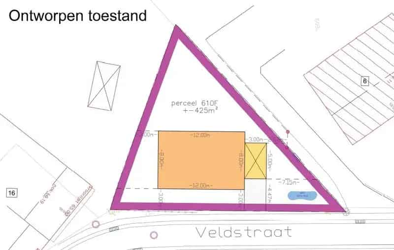 Bouwgrond 370m² Rustig Gelegen