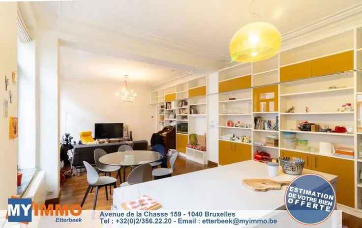 Appartement te huur Marollenwijk 3 slaapkamers binnenpatio