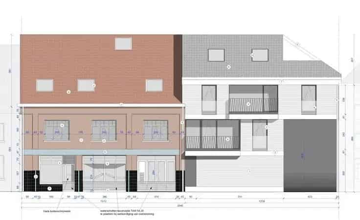 Projectgrond 6 Appartementen Hoegaarden