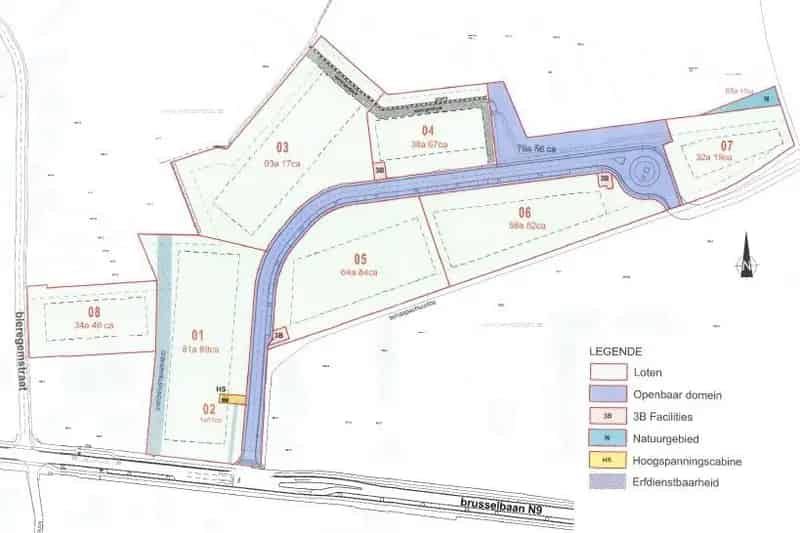 Nieuwbouw Kantoorruimte 639m² te Koop Hekelgem