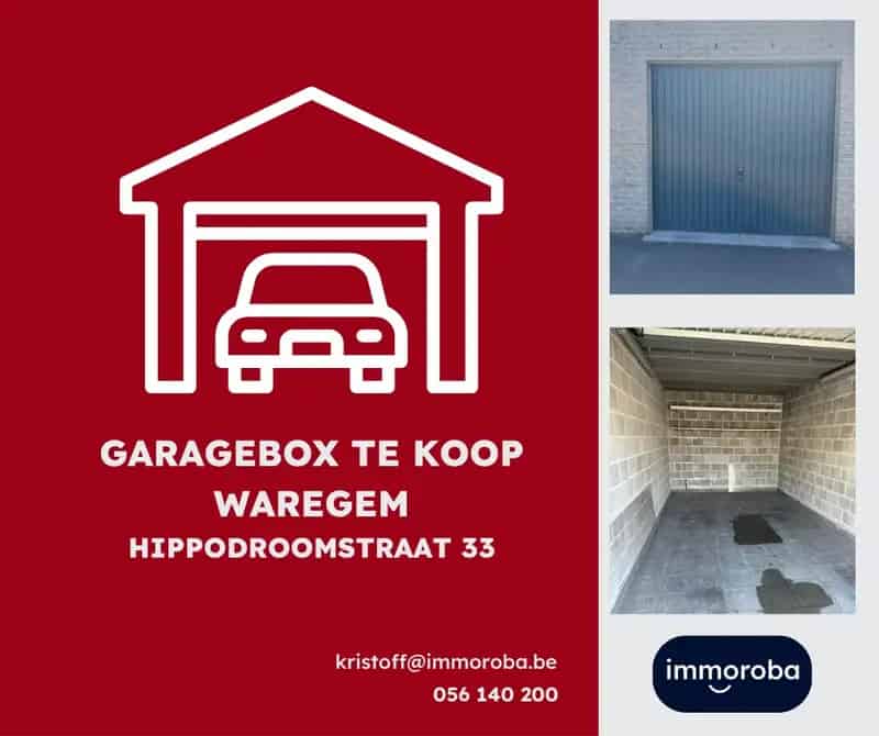 Garagebox te Huur Waregem Nabij Centrum