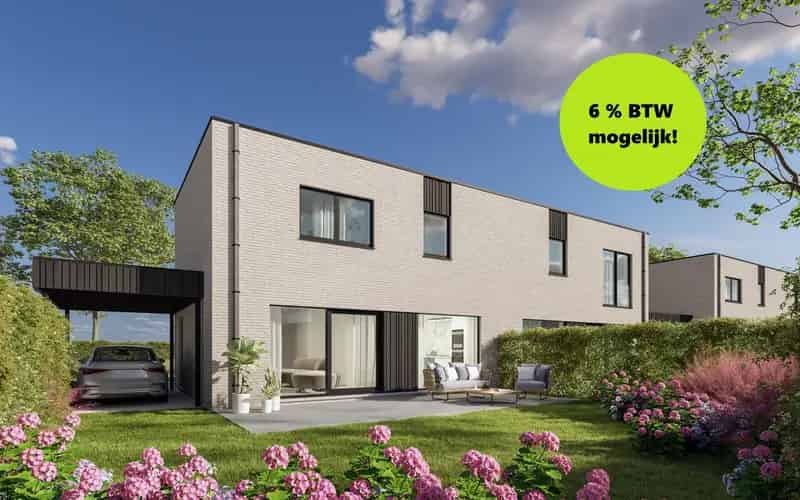 Energiezuinige nieuwbouwwoning in Vinkt