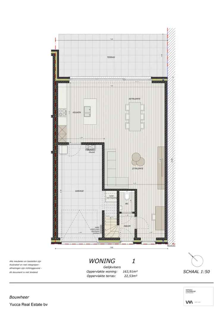 Nieuwbouwwoning Westende Zee Nabij 3 4 slaapkamers Garage 6 BTW