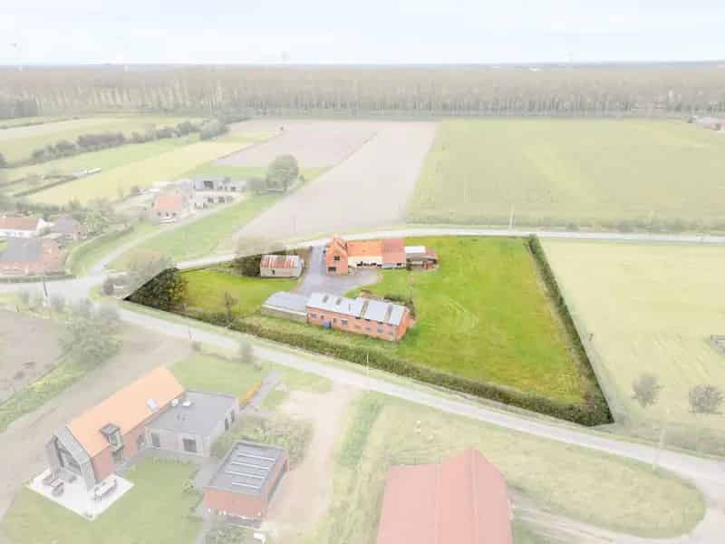 Landelijke Hoeve te Maldegem - 5674m² - Mogelijkheid Nieuwbouw