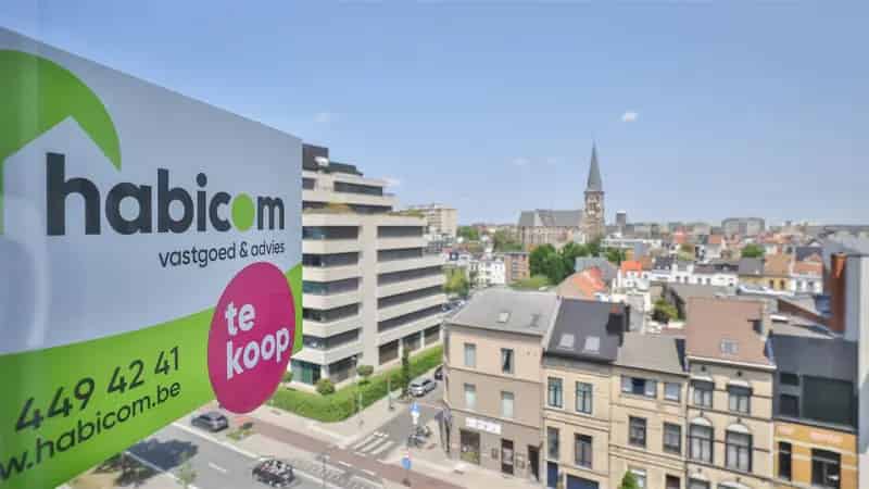 Appartement te huur Antwerpen 2 slaapkamers zuid terras