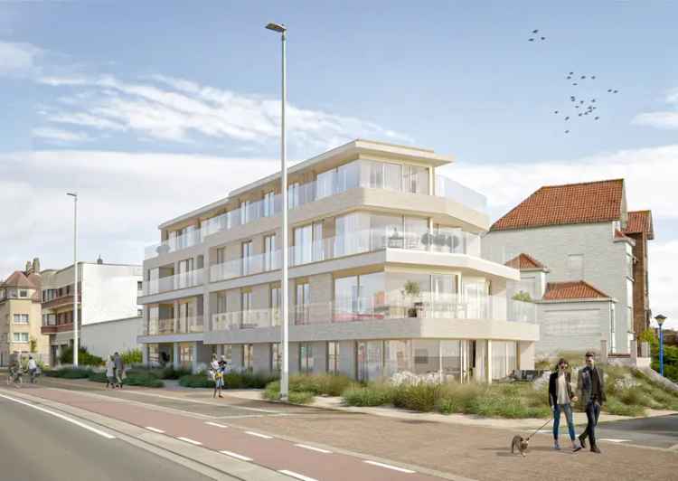 Nieuwbouwappartement Koksijde Centrum Ruime Terrassen