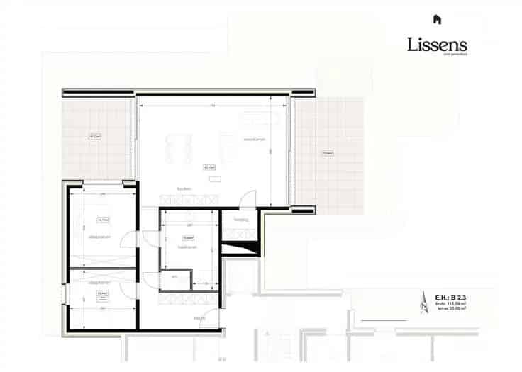 Penthouse Te Koop 2 Terrassen 115m2 2 slaapkamers
