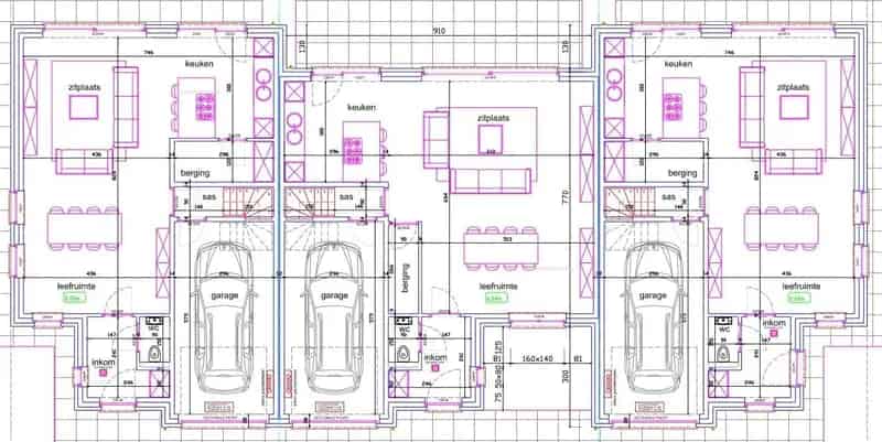Nieuwbouw woning 4 slaapkamers Ruddervoorde