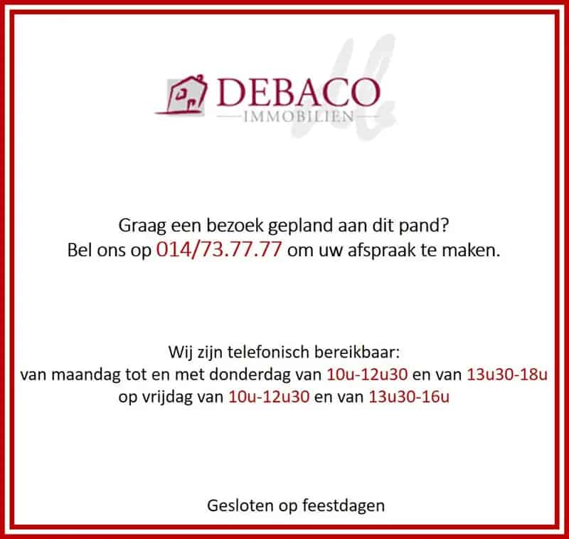 Appartement te koop gelijkvloers 2 slaapkamers tuin terras