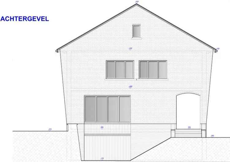 Te koop karaktervolle dubbele woning met renovatie in België