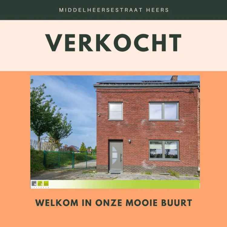 Eengezinswoning te koop in Heers – Groep N