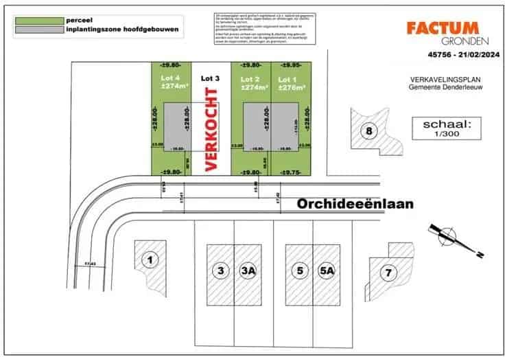 Nieuwbouw Halfopen Woningen te Denderleeuw