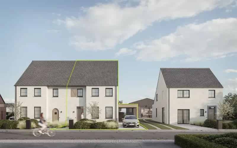 Nieuwbouw Woningen Kortemark 3-4 slaapkamers