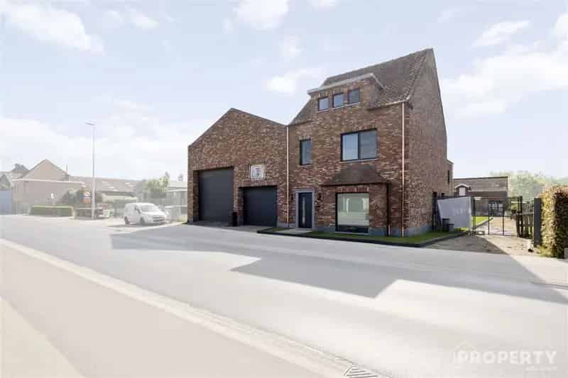 Ruime woning met loods te huur
