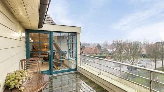 Penthouse te koop met 3 slaapkamers en terras in Koksijde