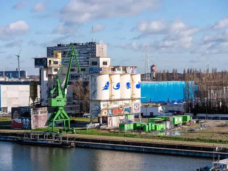 Handelspand te Huur Gent Dok Noord 80m2