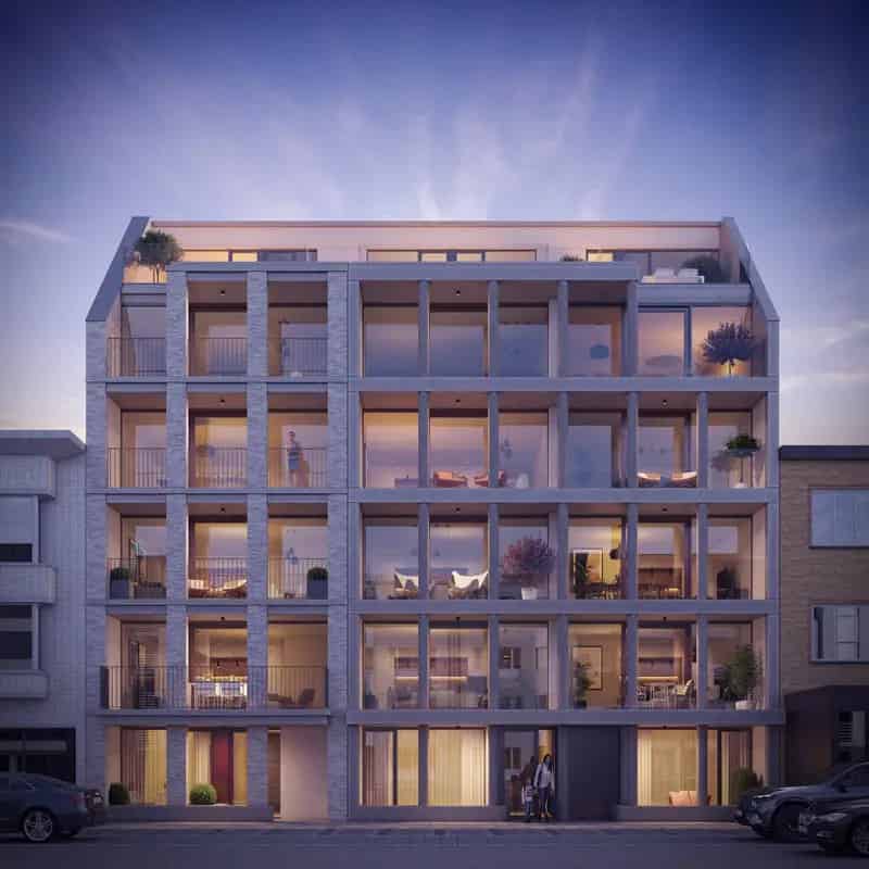 Nieuwbouwappartement Sint-Idesbald Ruim Zonneterras