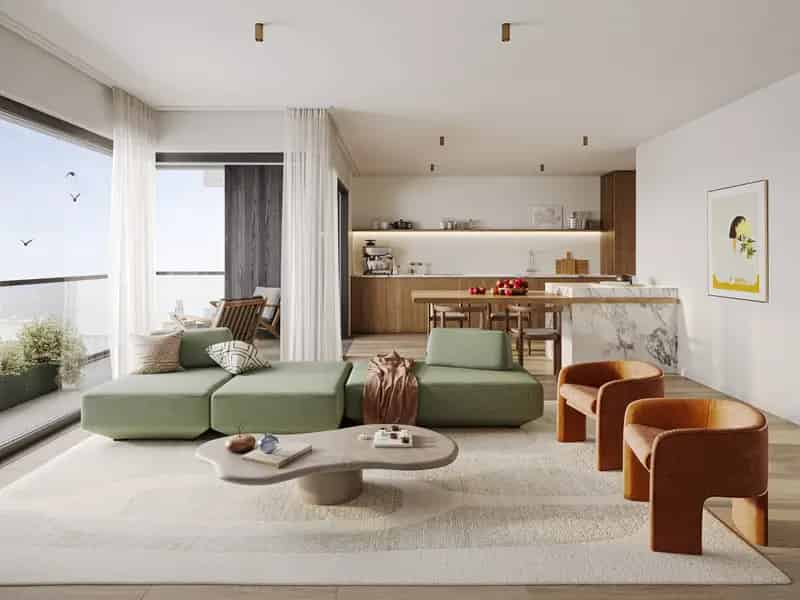 Nieuwbouwappartement te Koop Sint-Idesbald
