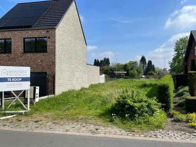 Bouwgrond te Koop Booischot Halfopen Bebouwing Nabij Station