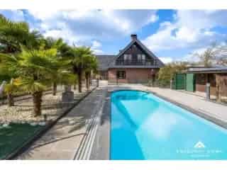 Villa te koop Gijzegem 5 slaapkamers zwembad