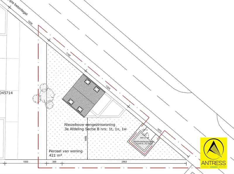 Bouwgrond Waarloos 421m² 5-6 slaapkamers 3 badkamers