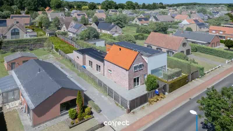 Moderne halfopen woning te koop Oostduinkerke 3 slaapkamers