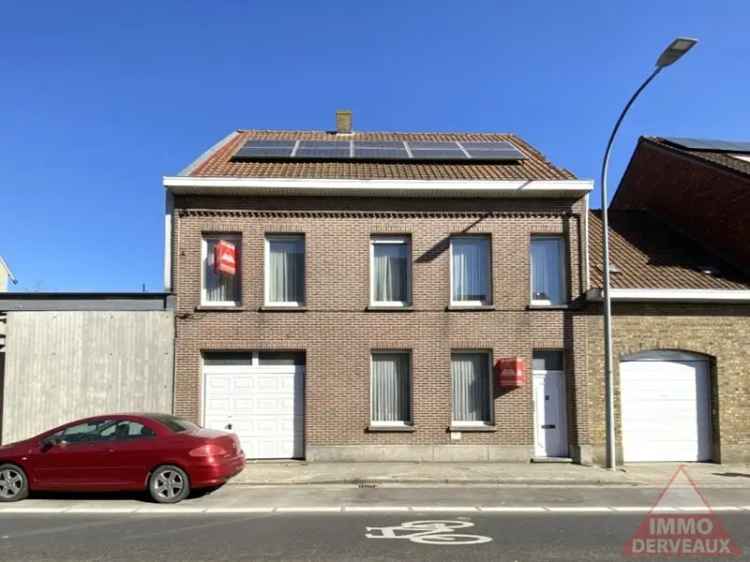 Passendale Ruime woning met tuin terras en uitbreidingsmogelijkheden