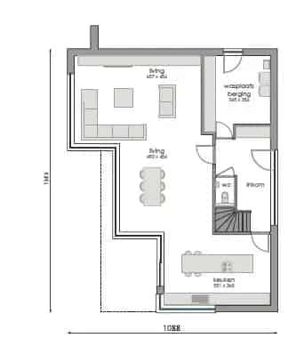 Bouwgrond te Koop Horebeke 729m²