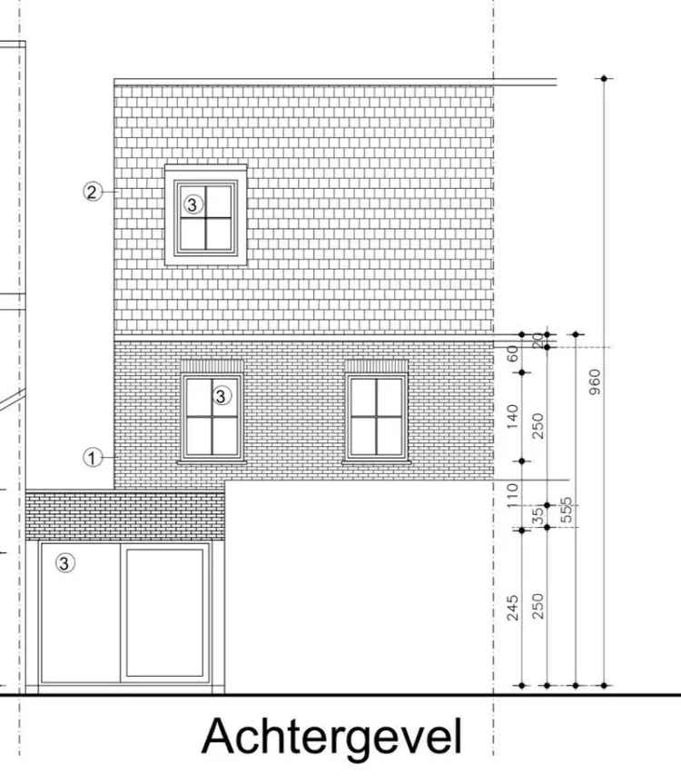 Handelspand (café) met zijweg op 305 m² grond