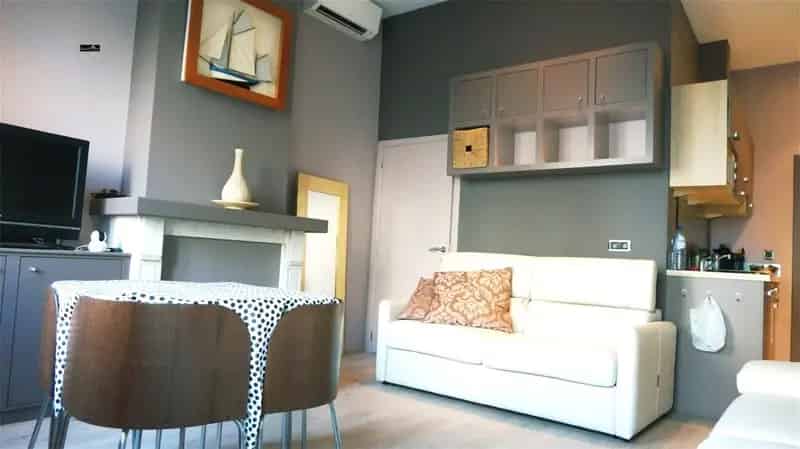 Appartement te huur 1 slaapkamer nabij zee