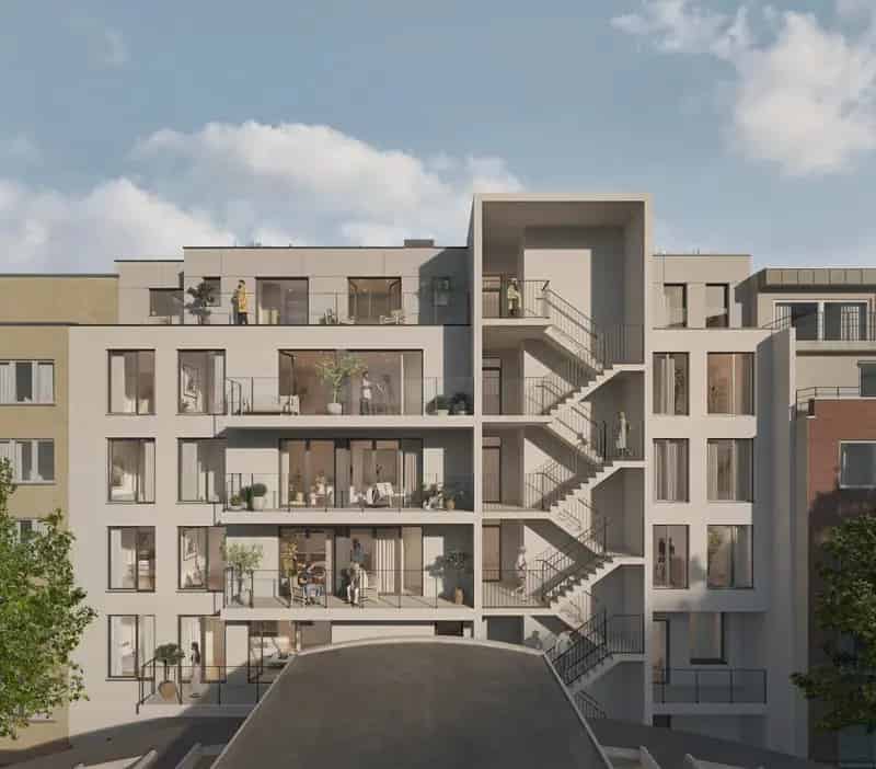 Studio te Evere Nabij NAVO en Luchthaven