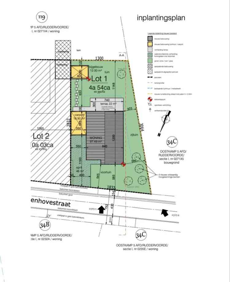 MAGNIFIEKE VRIJSTAANDE NIEUWBOUWWONING MET 3 SLPK en CARPORT op zeer mooie LIGGING