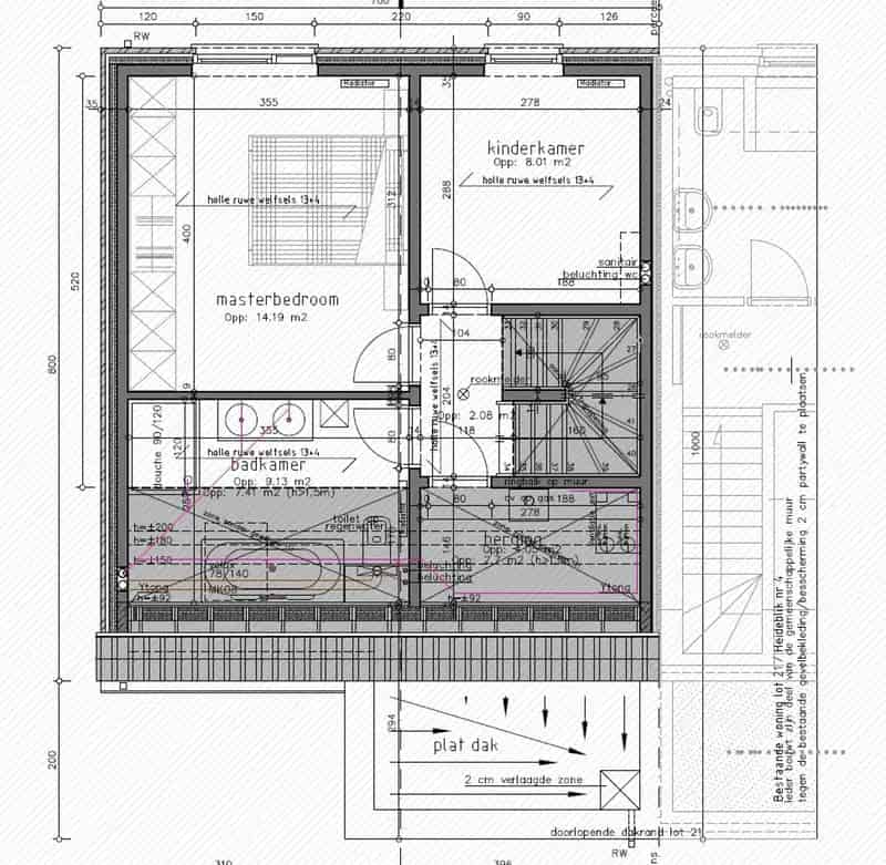 Hedendaagse halfopen woning te koop in landelijk Gooik