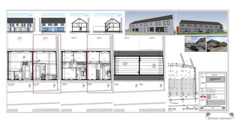 Te koop nieuwbouwwoning met 3 slpkmrs en inpandige garage in Appels