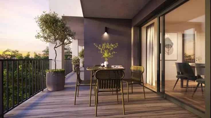 Penthouse te Koop Ukkel 5 Slaapkamers 82m2 Terras Nieuwbouw